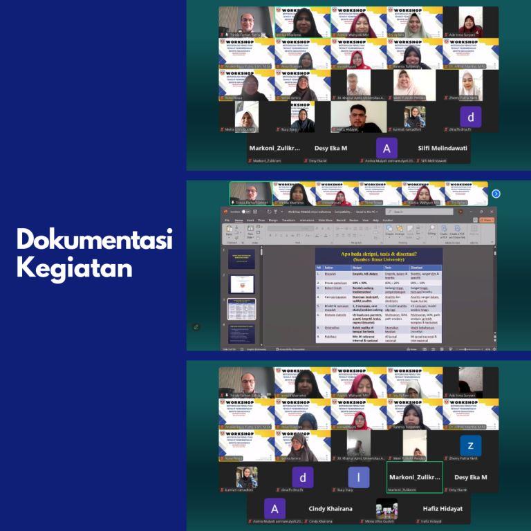 Prodi PGSD Universitas Adzkia Gelar Workshop Pembimbingan Skripsi